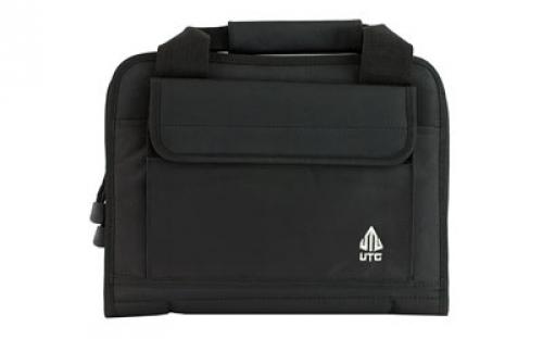 Leapers, Inc. - UTG Deluxe Double Pistol Case, Black PVC-PC02B