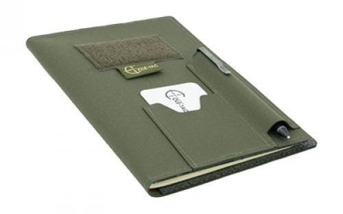 Cole-TAC Note Keeper, Notebook Cover with Notepad, Ranger Green NB1004