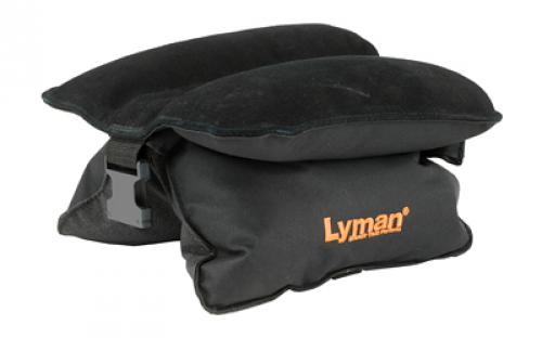 Lyman Universal Bag Rest, Filled, Black, Standard Size, Bag is Equipped with a Sturdy Carry Strap and an Adjustable Tensioning Strap to Adjust Elevation 7837802