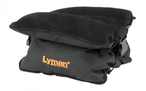 Lyman Universal Bag Rest, Filled, Black, Standard Size, Bag is Equipped with a Sturdy Carry Strap and an Adjustable Tensioning Strap to Adjust Elevation 7837802