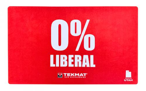 TekMat Door Mat, Zero Percent Liberal, Red, 25x42 TEK-42-LIBERAL