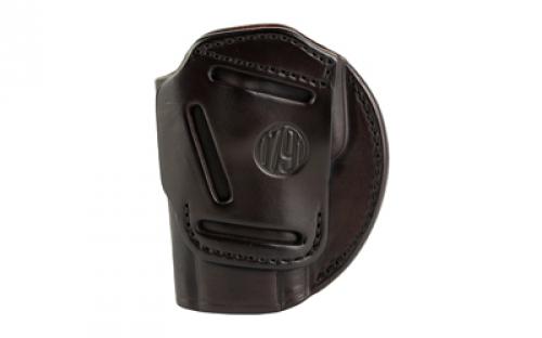 1791 3 Way, Outside Waistband Holster, Size 6, Matte Finish, Leather Construction, Signature Brown, Ambidextrous 3WH-6-SBR-A