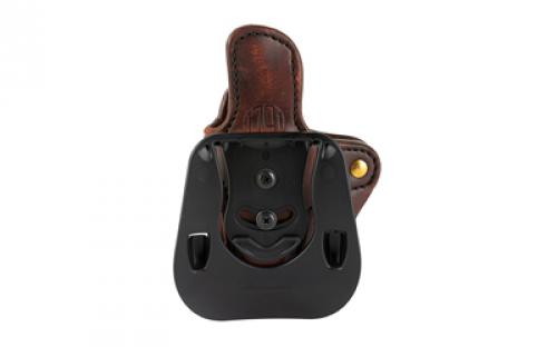 1791 PDH2.1 Optic Ready, OWB Paddle Holster, Fits Optic Ready 3.5" to 4" Pistols, Matte Finish, Vintage Leather, Right Hand OR-PDH-2.1-VTG-R