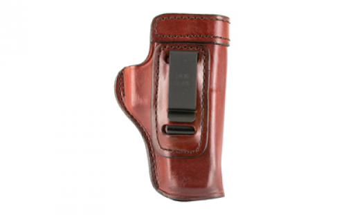 Don Hume H715M Clip-On Holster, Inside The Pant, Fits Glock 17/31, Right Hand, Brown Leather J167100R