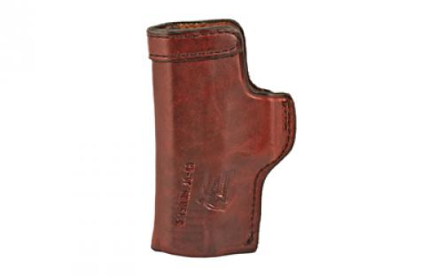 Don Hume H715-M Clip-On Holster, Inside The Pant, Fits Glock 48, Right Hand, Brown Leather J167110R