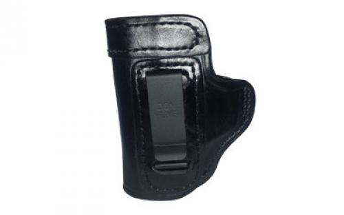 Don Hume H715-M Clip-On Holster, Inside the Pant, Fits S&WM&P Shield, Left Hand, Black Leather J167200L