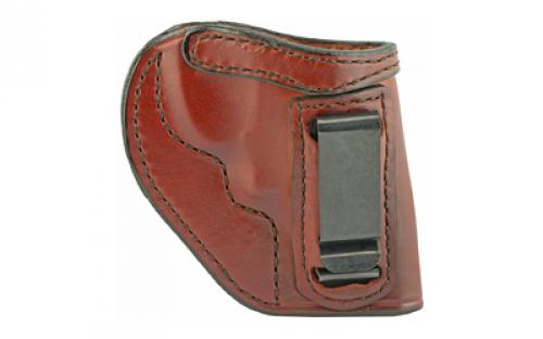 Don Hume H715M Clip-On Holster, Inside The Pant, Fits Taurus 85, SW J Frame, Right Hand, Brown Leather J168050R