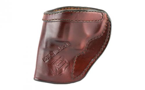 Don Hume H715M Clip-On Holster, Inside The Pant, Fits Ruger SP101, Right Hand, Brown Leather J168080R