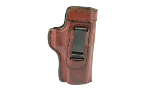 Don Hume H715M Clip-On Holster, Inside The Pant, Fits Glock 20/21, Right Hand, Brown Leather J168100R