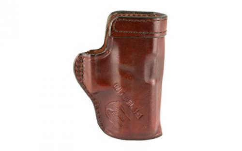 Don Hume H715M Clip-On Holster, Inside The Pant, Fits Glock 29/30, Left Hand, Brown Leather J168111L