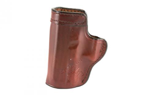 Don Hume H715M Clip-On Holster, Inside The Pant, Fits Glock 29/30, Right Hand, Brown Leather J168111R