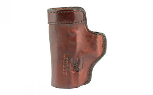 Don Hume H715M Clip-On Holster, Inside The Pant, Fits Walther P99, Right Hand, Brown Leather J168265R