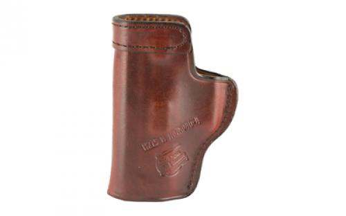 Don Hume H715M Clip-On Holster, Inside The Pant, Fits XD With 4 Barrel/SIG SP2022, Right Hand, Brown Leather J168416R