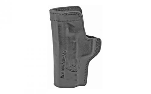 Don Hume H715-M Clip-On Holster, Inside the Pant, Fits S&W M&P Shield EZ 2.0 9MM, Right Hand, Black Leather J168420R