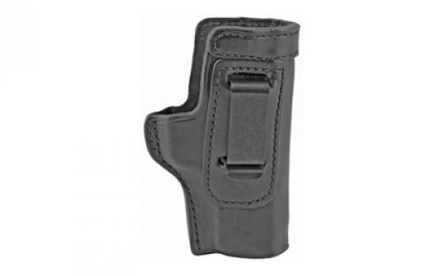 Don Hume H715-M Clip-On Holster, Inside the Pant, Fits S&W M&P Shield EZ 2.0 9MM, Right Hand, Black Leather J168420R