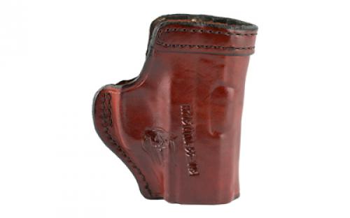 Don Hume H715M Clip-On Holster, Inside The Pant, Fits Taurus PT145, Left Hand, Brown Leather J168505L