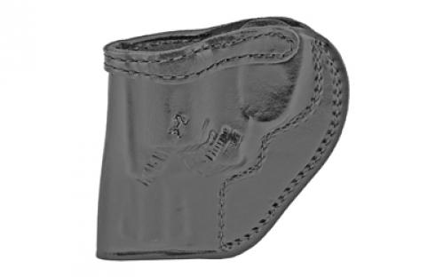 Don Hume H715M Clip-On Holster, Inside The Pant, Fits Taurus 85, SW J Frame, Right Hand, Black Leather J168760R