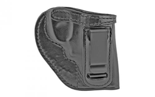 Don Hume H715M Clip-On Holster, Inside The Pant, Fits Taurus 85, SW J Frame, Right Hand, Black Leather J168760R