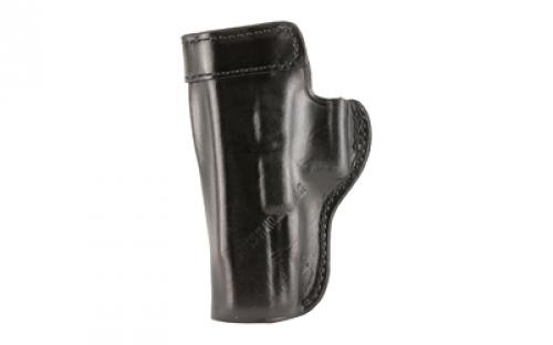 Don Hume H715M Clip-On Holster, Inside The Pant, Fits Glock 17/22/31, Right Hand, Black Leather J168790R