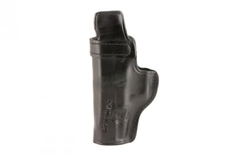 Don Hume H715M Clip-On Holster, Inside The Pant, Glock 19/23/32, Right Hand, Black Leather J168903R