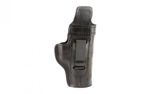 Don Hume H715M Clip-On Holster, Inside The Pant, Glock 19/23/32, Right Hand, Black Leather J168903R