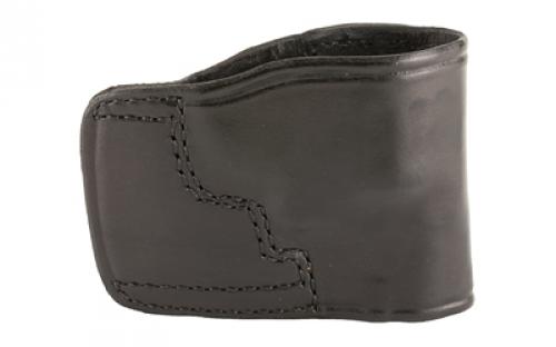 Don Hume JIT Slide Holster, Fits Taurus 85, SW J Frame, Right Hand, Black Leather J941000R