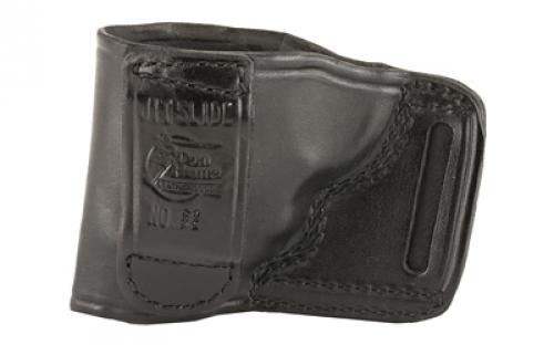 Don Hume JIT Slide Holster, Fits Ruger SP101, Right Hand, Black Leather J961100R