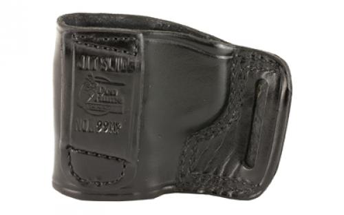 Don Hume JIT Slide Holster, Fits S&W M&P 9/40, M&P Compact 9/40, M&P M2.0 9/40, Right Hand, Black Leather J966615R