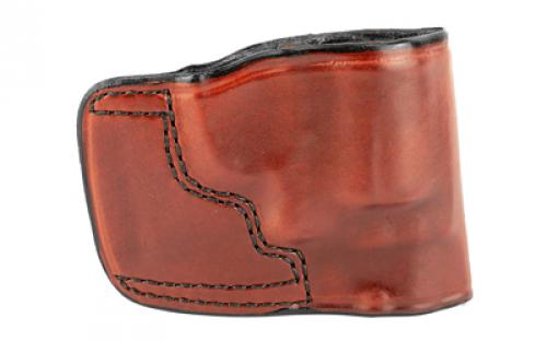 Don Hume JIT Slide Holster, Fits Taurus 85, S&W J Frame, Right Hand, Brown Leather J968600R