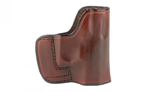 Don Hume JIT Slide Holster, Fits HK P7 M8, Right Hand, Brown Leather J969300R