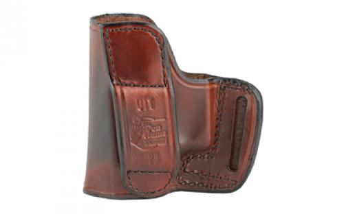 Don Hume JIT Slide Holster, Fits HK P7 M8, Right Hand, Brown Leather J969300R