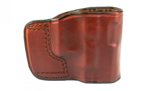 Don Hume JIT Slide Holster, Fits Glock 17/26/33, Right Hand, Brown Leather J976000R