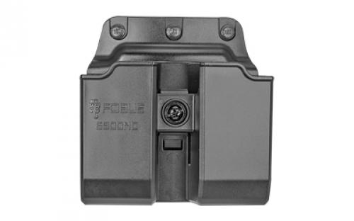 Fobus Belt, Pouch, Black, Fits Double Mag Glock 9/40, Tension Adjustment Screw, Speed Side Cut 6900NDBH