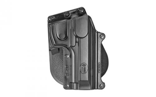 Fobus Roto Paddle Holster, Fits Beretta 92/96 Except Brig & Elite, Taurus 92/96, CZ75B 9MM, Right Hand, Kydex, Black BR2RP