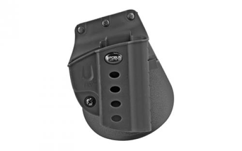 Fobus E2 Paddle Holster, Fits Beretta Vertec, Taurus 92/99 W/Rail, Right Hand, Kydex, Black BRV