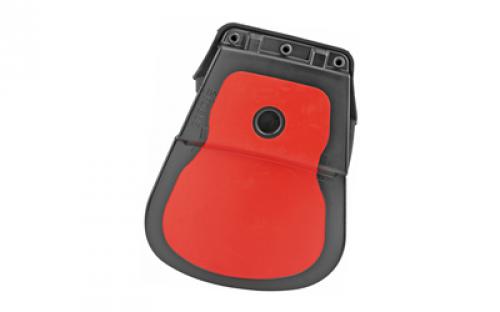 Fobus E2 Paddle Holster, Fits Beretta Vertec, Taurus 92/99 W/Rail, Right Hand, Kydex, Black BRV