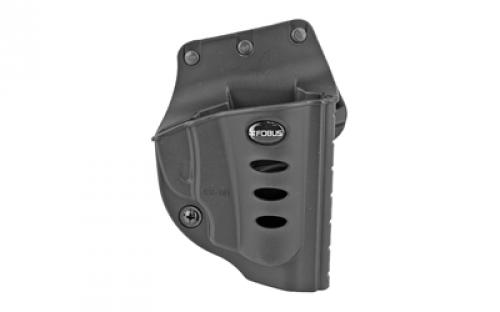 Fobus E2 Belt Holster, Fits Ruger LCR/SP101, Right Hand, Kydex, Black RU101BH