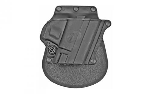 Fobus Yaqui Paddle Holster, Fits Springfield Armory XD, Sig 2022/P250, H&K P2000 & P2000SK, Taurus Millennium 45/ Millennium Pro ALL Pro Models, Right Hand, Kydex, Black SP11B