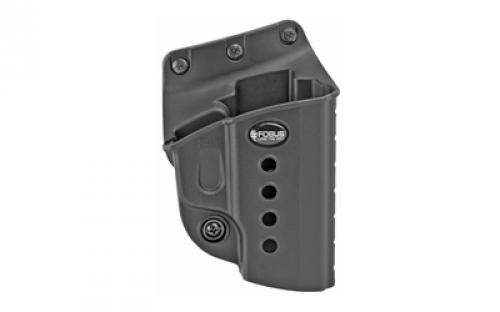 Fobus E2 Belt Holster, Fits Walther PPS/S&W Shield, Right Hand, Kydex, Black SWSBH