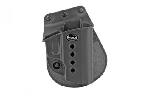 Fobus E2 Paddle Holster, Fits Walther PPD/Taurus 709/ S&W Shield, Right Hand, Black SWS