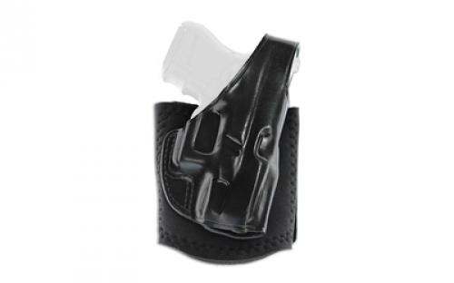 Galco Ankle Glove Ankle Holster, Fits Glock 42 and Sig P365, Right Hand, Black AG600B