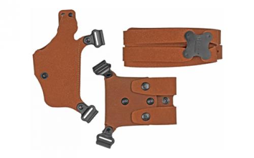 Galco Classic Lite 2.0, Holster, Fits 1911 3-5, Bersa Thunder 380, Right Hand, Natural Leather CL2-212