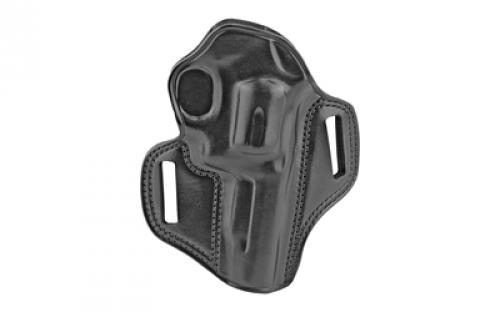 Galco Combat Master Belt Holster, Fits S&W K Frame 19 4, S&W K Frame 10 4, K Frame 66 4, Ruger Security Six 4, Service Six 4, Speed Six 4, Taurus 66 4, Right Hand, Black Leather CM114B