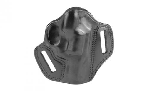 Galco Combat Master Belt Holster, Fits Ruger SP101, Right Hand, Black Leather CM118B