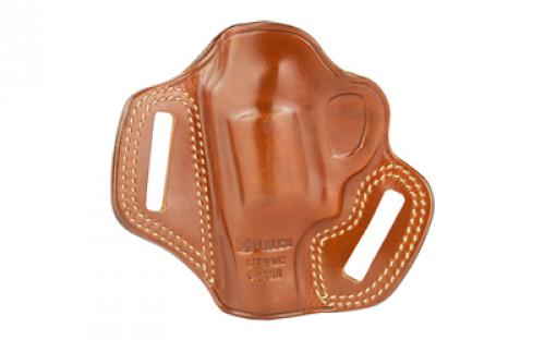 Galco Combat Master Belt Holster, Fits S&W J-Frame with 2.125" Barrel, Right Hand, Tan Leather CM158