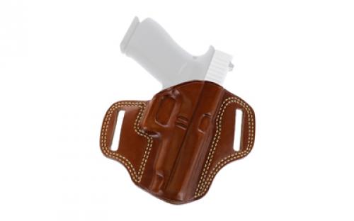 Galco Combat Master Belt Holster, Fits Glock 43x, Right Hand, Tan Leather CM800