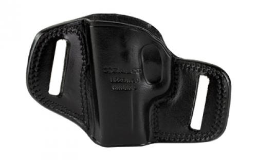 Galco Combat Master Belt Holster, Fits Sig Sauer P365, Right Hand, Black Leather CM838B