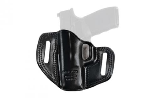 Galco Combat Master Belt Holster, 1 3/4 Belt Loops, Leather, Black, Fits Springfield Hellcat Pro, Right Hand CM876B