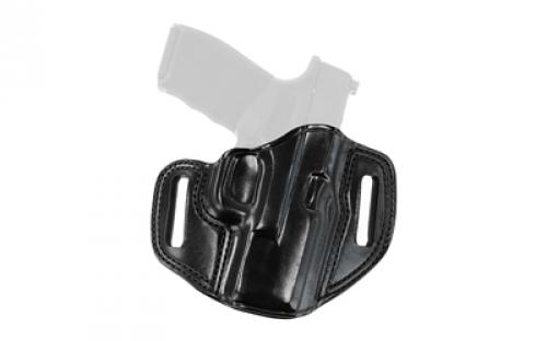 Galco Combat Master Belt Holster, 1 3/4" Belt Loops, Leather, Black, Fits Springfield Hellcat Pro, Right Hand CM876B