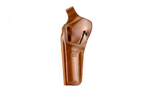 Galco Outdoorsman Belt Holster, Fits S&W N-Frame with 6" Barrel, Right Hand, Tan DAO128